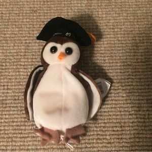 Wiser the 1998 Graduation Owl Beanie Baby